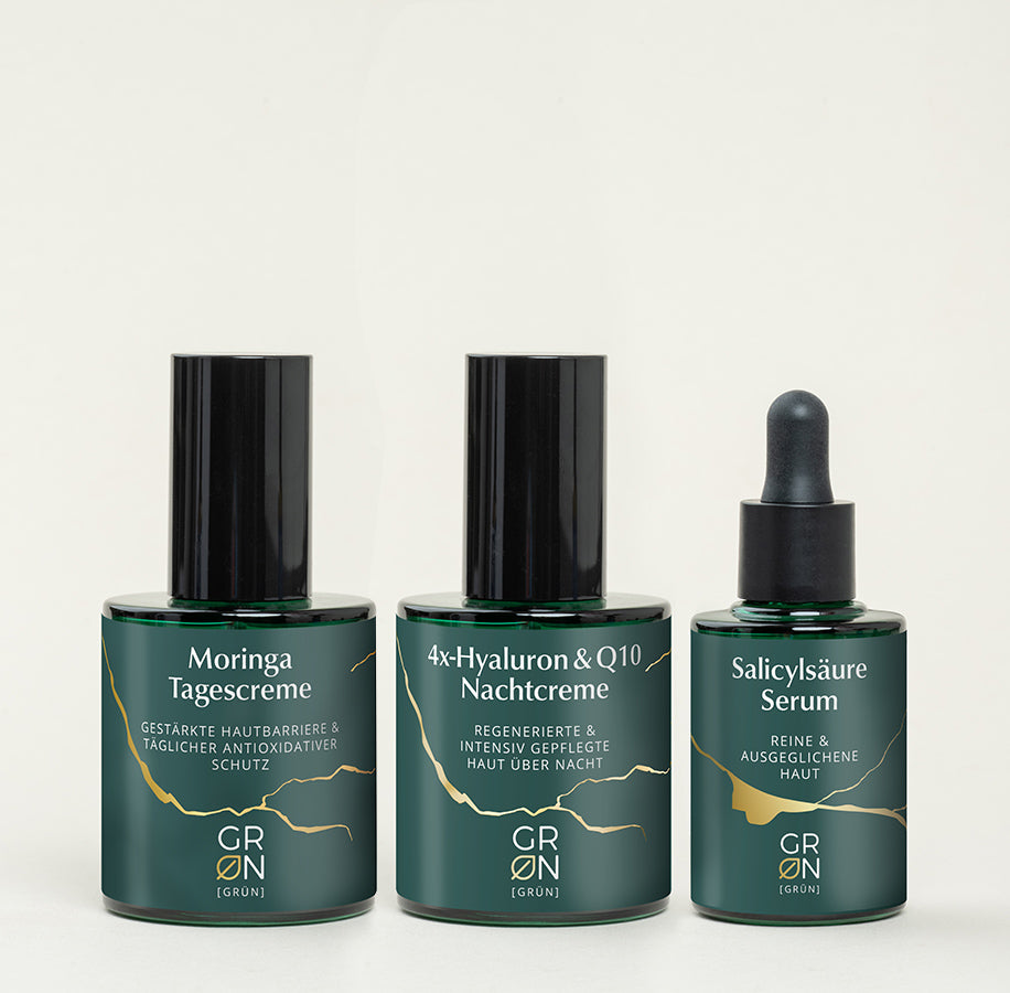 Set 1 - Tagescreme, Nachtcreme, Salicylsäureserum