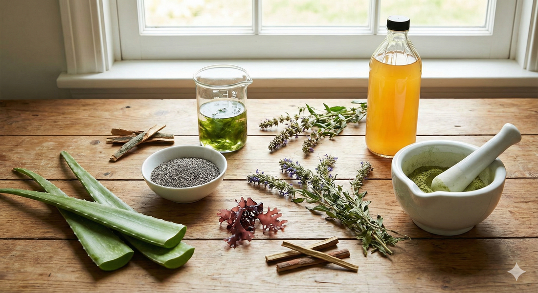 Wirksame Inhaltsstoffe in der Naturkosmetik