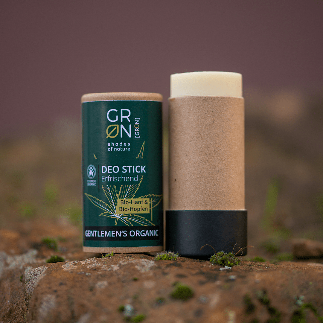 GRN [GRÜN] Männer, Deo Stick Erfrischend, Hanf & Hopfen