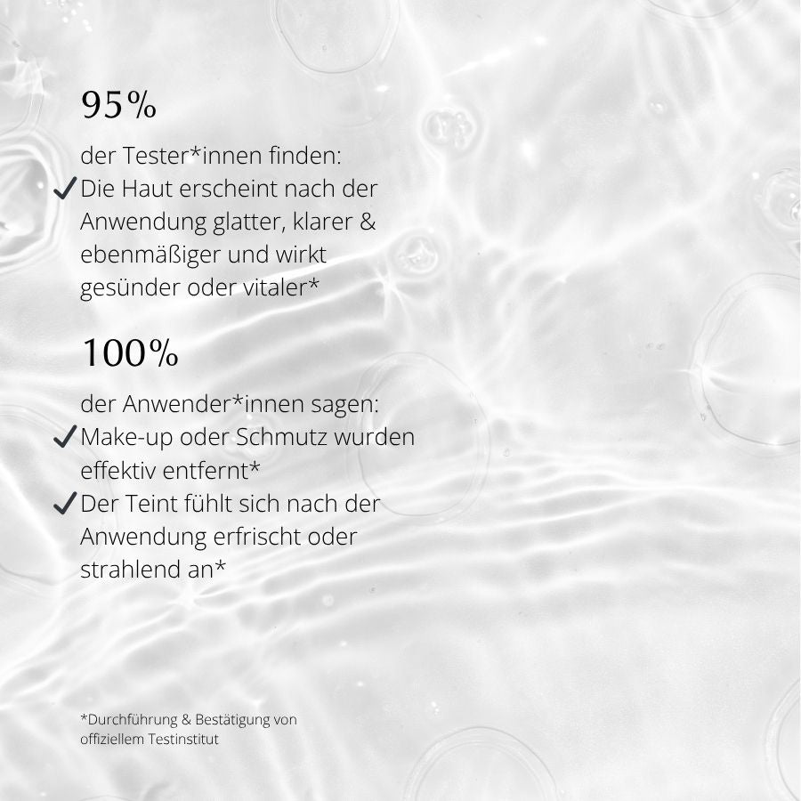 Testergebnisse GRN [GRÜN] Mizellenreinigungswasser